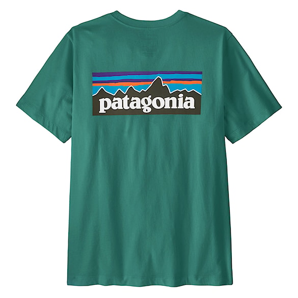 T-shirt Patagonia M's P-6 Logo T-Shirt gem green 2026 - 2