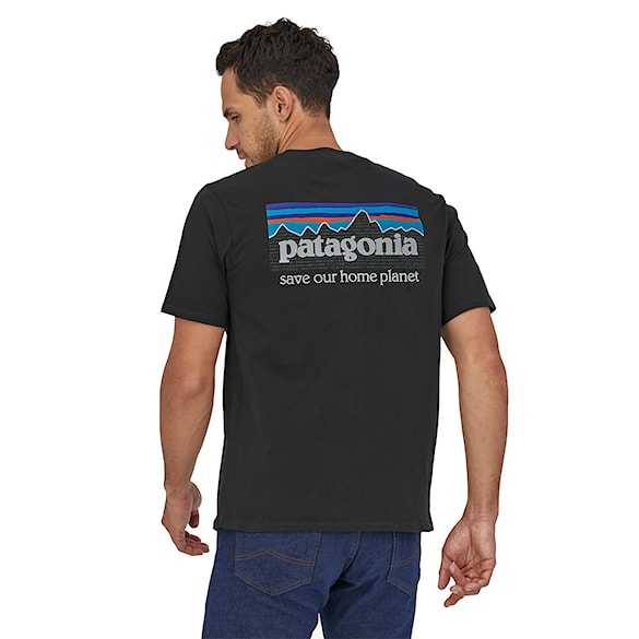 Tričko Patagonia M's P-6 Mission Organic ink black 2024 - 1