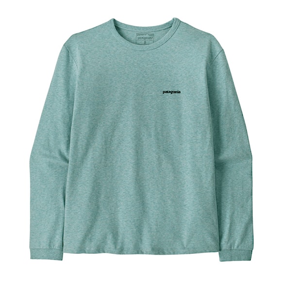 T-shirt Patagonia W's L/S P-6 Logo Responsibili-Tee p-6 outline: vrtll blue 2025 - 2