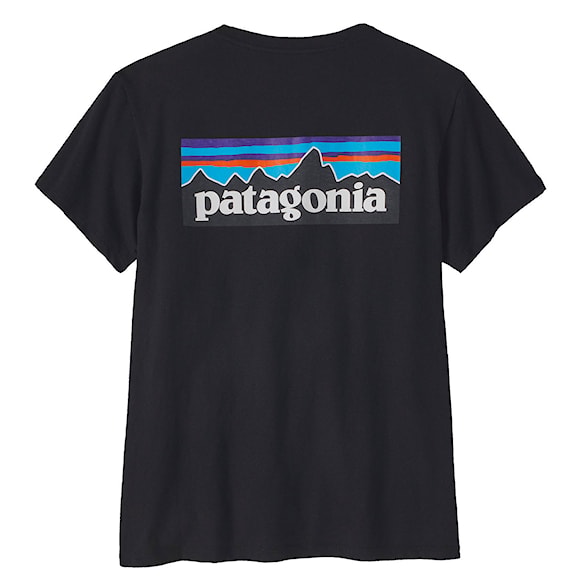 T-shirt Patagonia W's P-6 Logo Responsibili-Tee black 2026 - 6