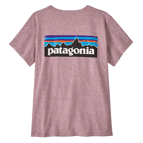 T-shirt Patagonia W's P-6 Logo Responsibili-Tee quiet violet 2026 - 3