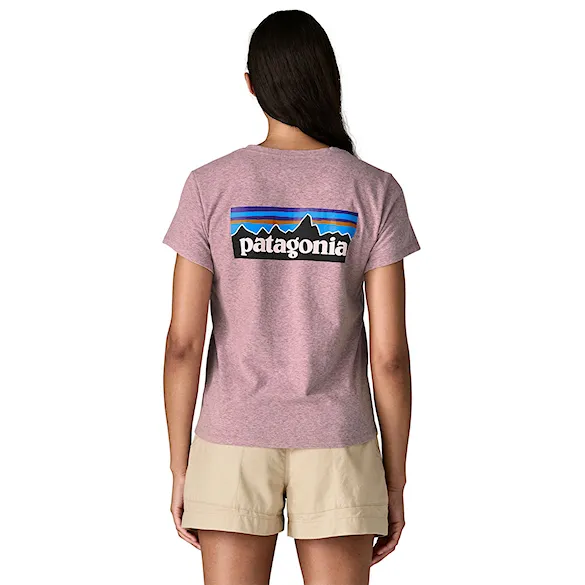 T-shirt Patagonia W's P-6 Logo Responsibili-Tee quiet violet 2026 - 1