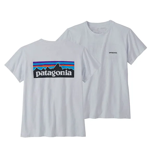 Tričko Patagonia W's P-6 Logo Responsibili-Tee white 2026 - 7