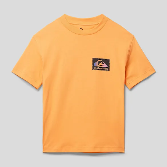 Tričko Quiksilver Back Flash Ss Youth tangerine 2024 - 4