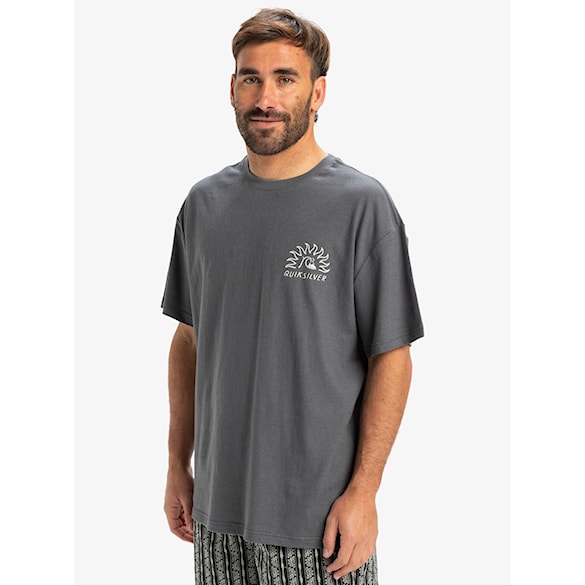 Tričko Quiksilver CL Freedom Swell SS iron gate 2025 - 4