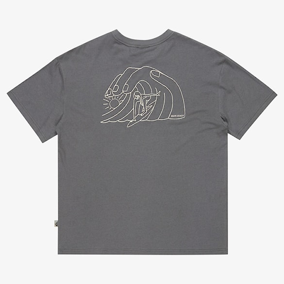 Tričko Quiksilver CL Freedom Swell SS iron gate 2025 - 5