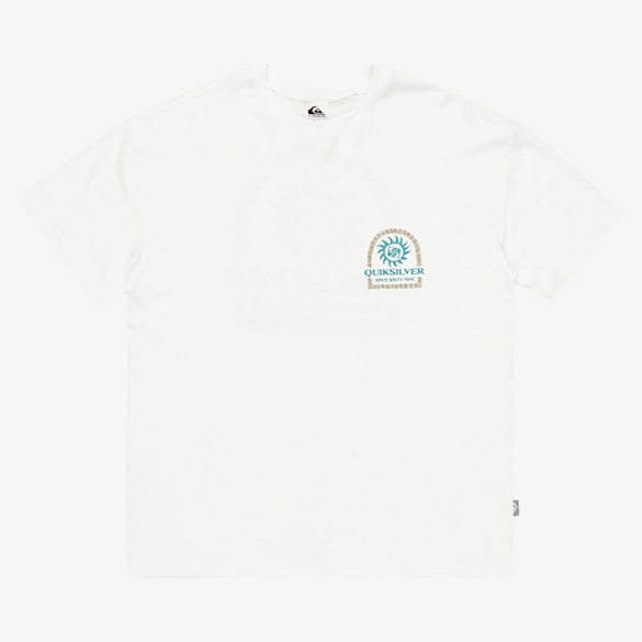 Tričko Quiksilver CL Sun Power SS snow white 2025 - 5