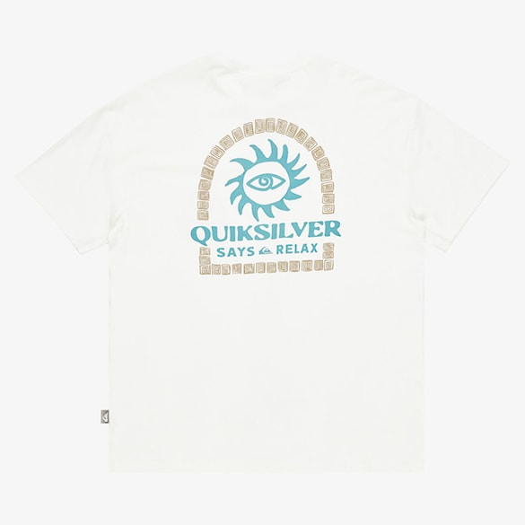 Tričko Quiksilver CL Sun Power SS snow white 2025 - 6