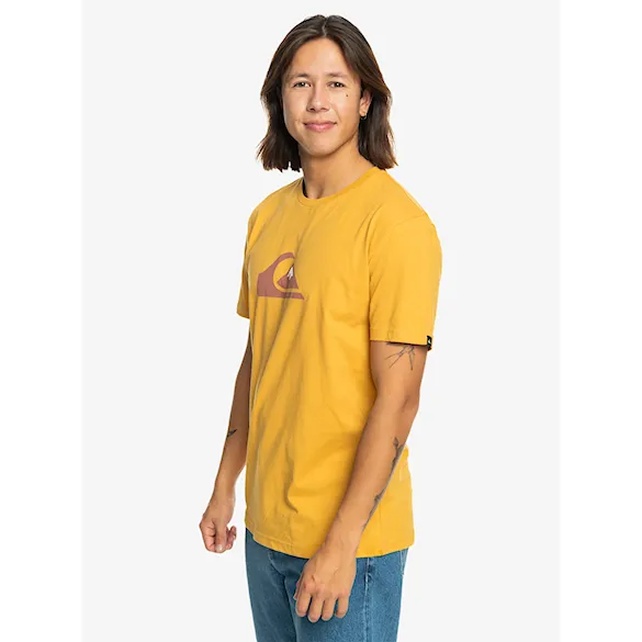 Koszulka Quiksilver Comp Logo SS mustard 2024 - 2