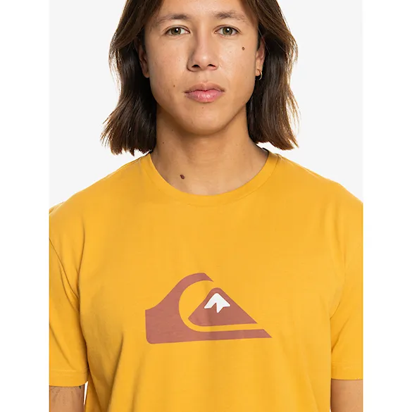 Koszulka Quiksilver Comp Logo SS mustard 2024 - 3