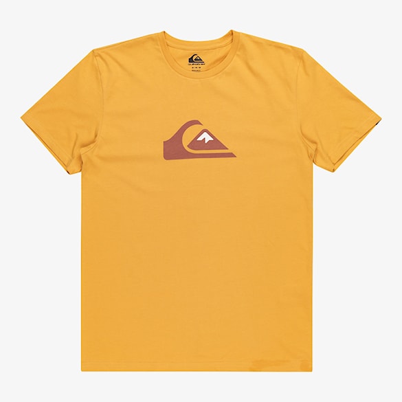 T-shirt Quiksilver Comp Logo SS mustard 2024 - 5