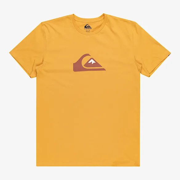 Koszulka Quiksilver Comp Logo SS mustard 2024 - 5