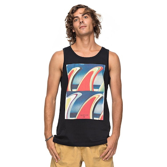 Tílko Quiksilver Fin Fanatic Tank black 2018 - 1