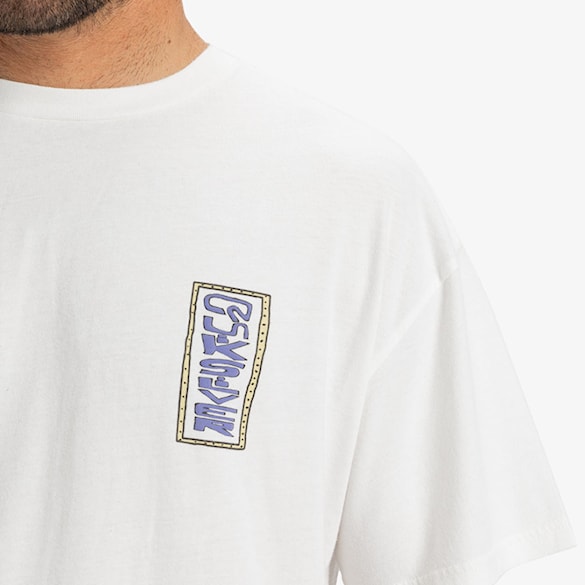 Koszulka Quiksilver GH QS Sunrise Bowl SS snow white 2025 - 2