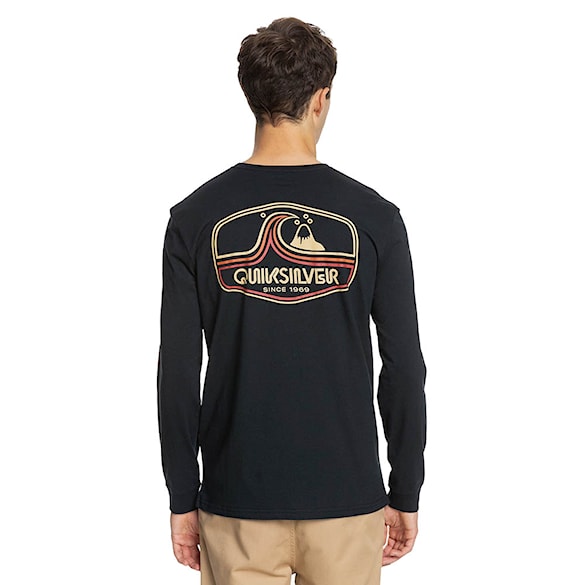Tričko Quiksilver Highway Vagabond Ls black 2021 - 1