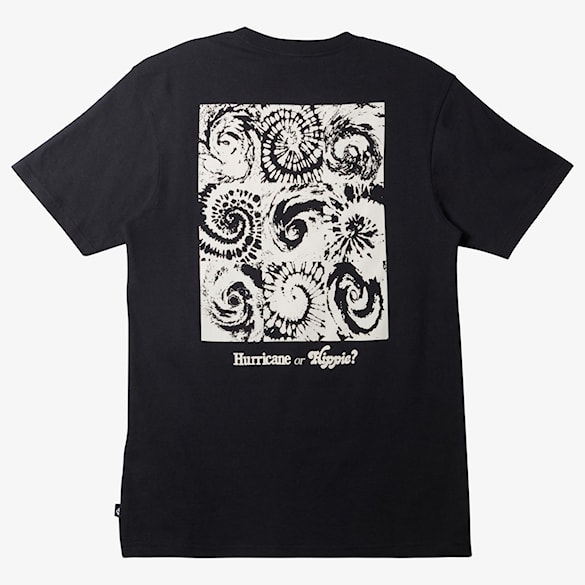 T-shirt Quiksilver Hurricane Or Hippie Moe black 2024 - 4