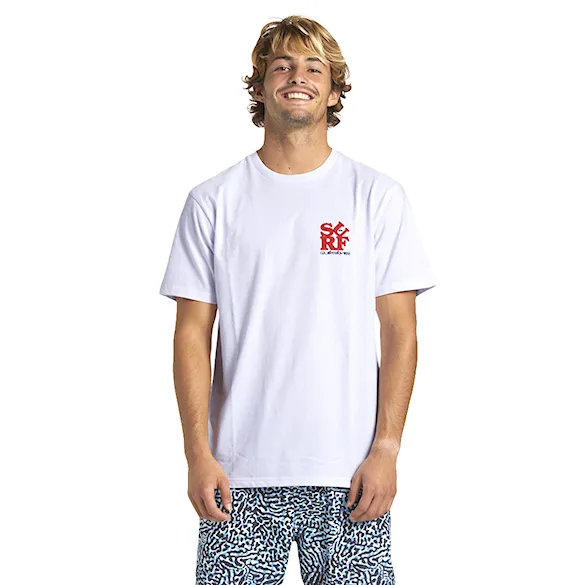 Koszulka Quiksilver Surf Moe white 2024 - 1