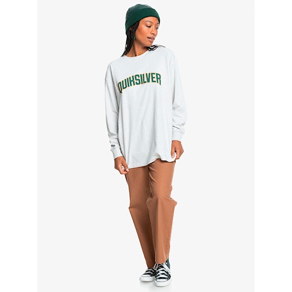 Tričko Quiksilver Wms UNI Boyfriend LS Screen athletic heather 2024 - 5
