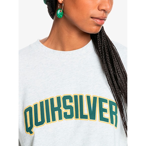 Tričko Quiksilver Wms UNI Boyfriend LS Screen athletic heather 2024 - 4