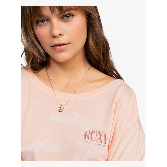 Tričko Roxy Beach Band peach parfait 2024 - 2