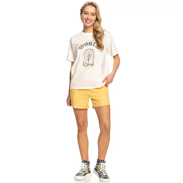 Koszulka Roxy Moonlight Sunset B snow white 2023 - 5