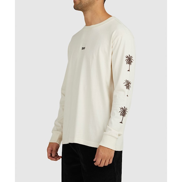 Tričko RVCA Radio Palms LS unbleached 2023 - 4