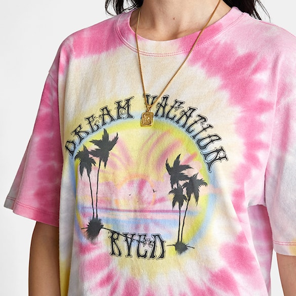 Tričko RVCA Vacation Ss multi 2022 - 3