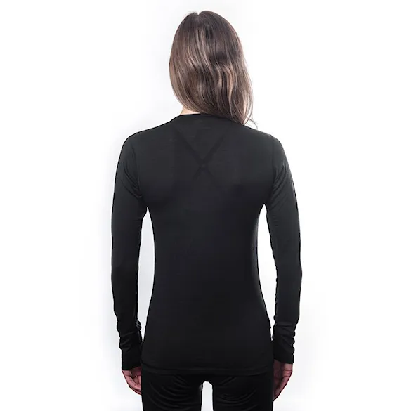 Koszulka Sensor Merino Air Ls Dámské černá 2024 - 2