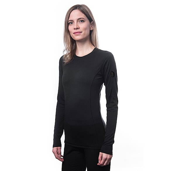 Koszulka Sensor Merino Air Ls Dámské černá 2024 - 3