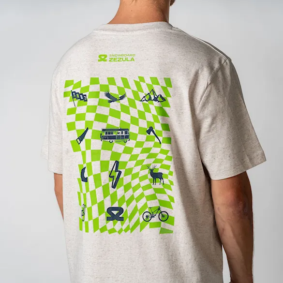 Koszulka SNOWBOARD ZEZULA Ondra Šenk Tee eco heather 2025 - 4