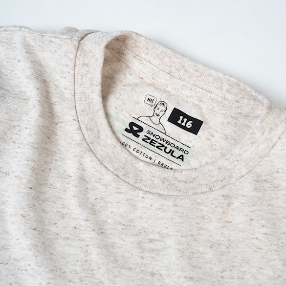 Tričko SNOWBOARD ZEZULA Ondra Šenk Tee Youth eco heather 2025 - 8