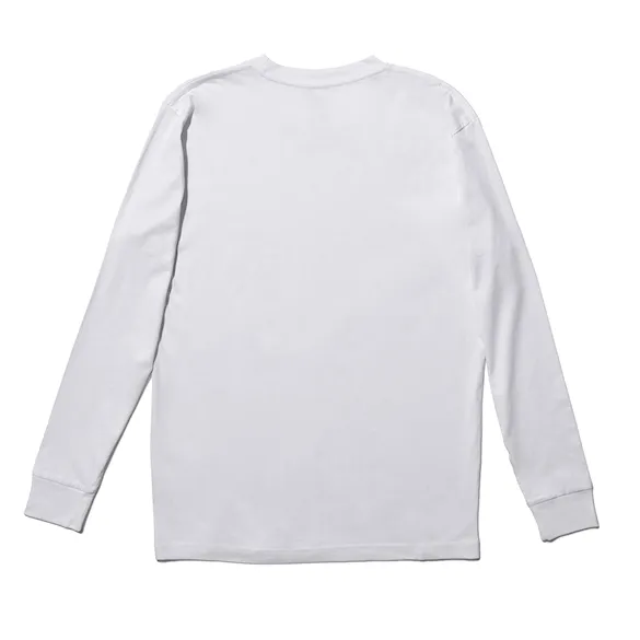 Koszulka Stance Meta LS white 2024 - 2