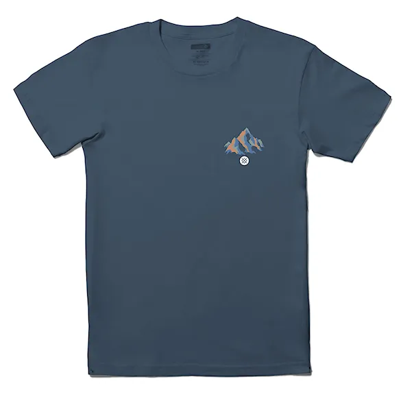 Koszulka Stance Peaks SS seablue 2026 - 2