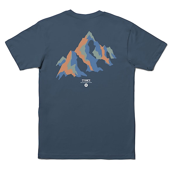 Tričko Stance Peaks SS seablue 2026 - 1