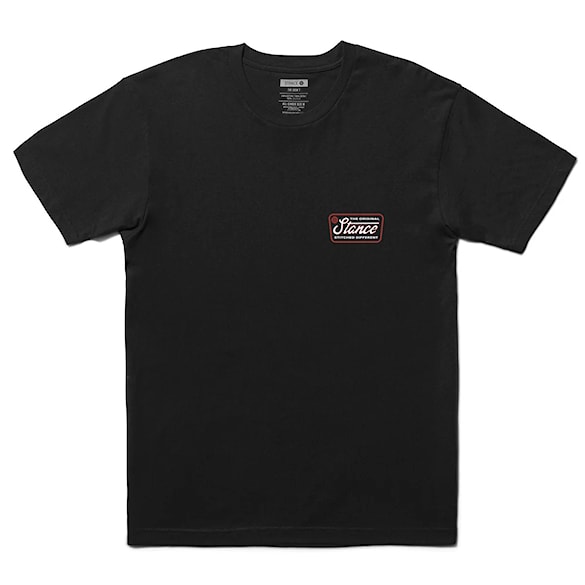 Tričko Stance Script Seal SS black 2025 - 2