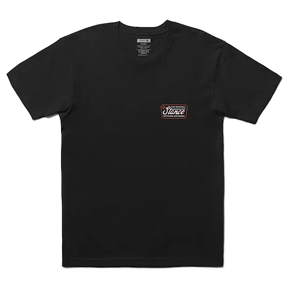 T-shirt Stance Script Seal SS black 2025 - 2