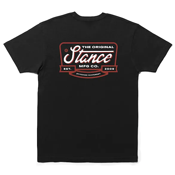 T-shirt Stance Script Seal SS black 2025 - 3