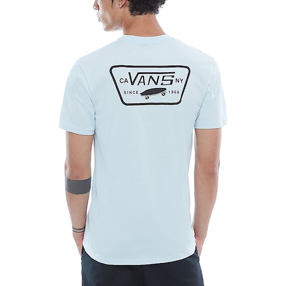 Tričko Vans Full Patch Back Ss baby blue/black 2018 - 1