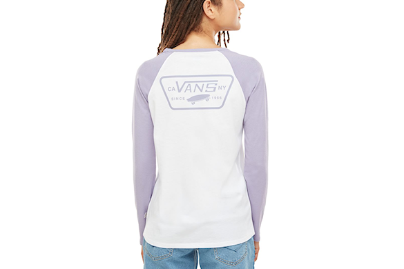 Tričko Vans Full Patch Raglan white/daybreak 2019 - 1