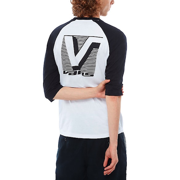 Tričko Vans Grand Vans Raglan white/black 2018 - 1