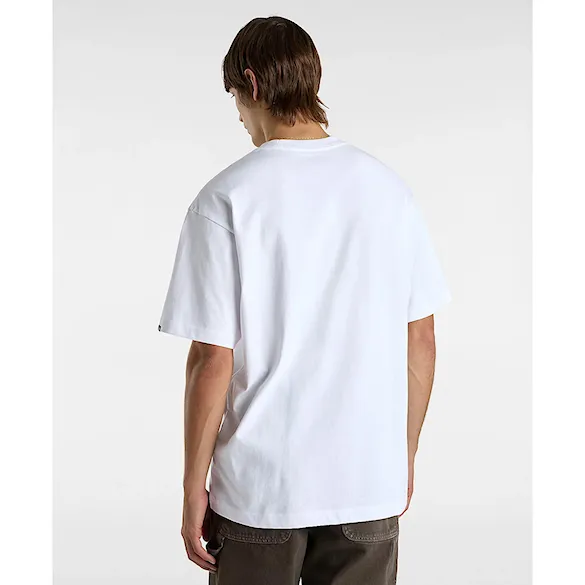 Tričko Vans Left Chest II Loose Ss white 2025 - 2