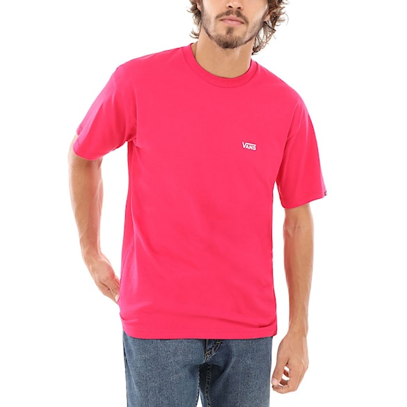 Tričko Vans Left Chest Logo jazzy/white 2019 - 1