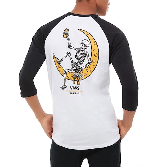 Tričko Vans Moonshine Raglan white/black 2019 - 1