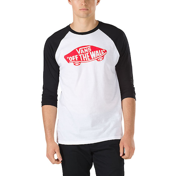 T-shirt Vans Otw Raglan white/black 2017 - 1