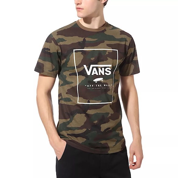 Koszulka Vans Print Box Ss camo/white 2020 - 1