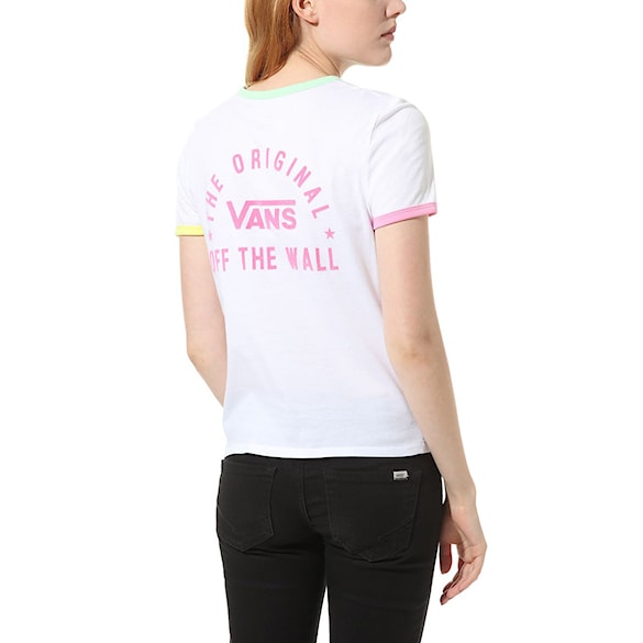 Tričko Vans Rally Bell white/green ash 2020 - 1