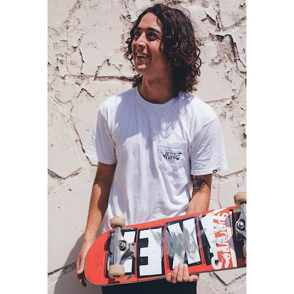 Tričko Vans Rowan Zorilla Skull Ss white 2020 - 1