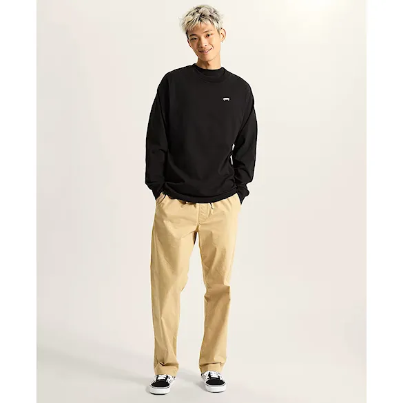 Tričko Vans Salton Loose LS black 2025 - 6