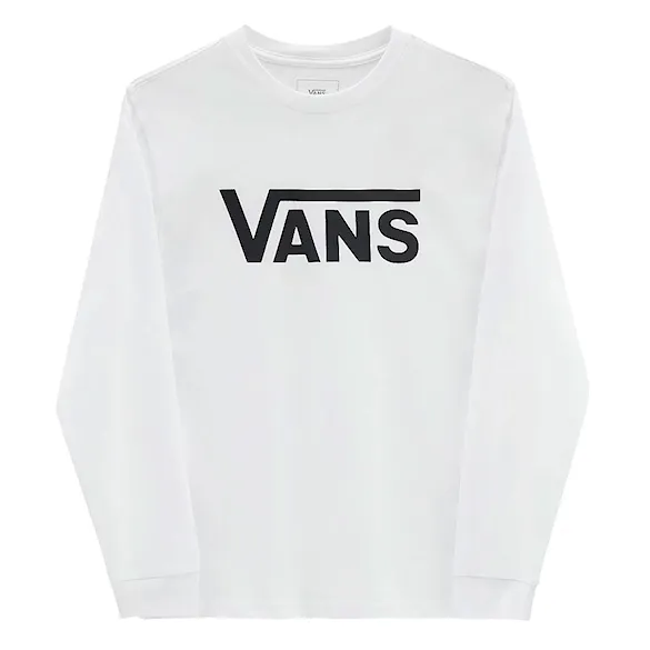 Tričko Vans Vans Classic LS white/black 2024 - 1