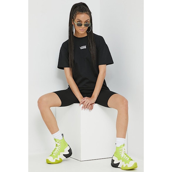 Tričko Vans Wms Flying V Oversized flying v black 2025 - 4